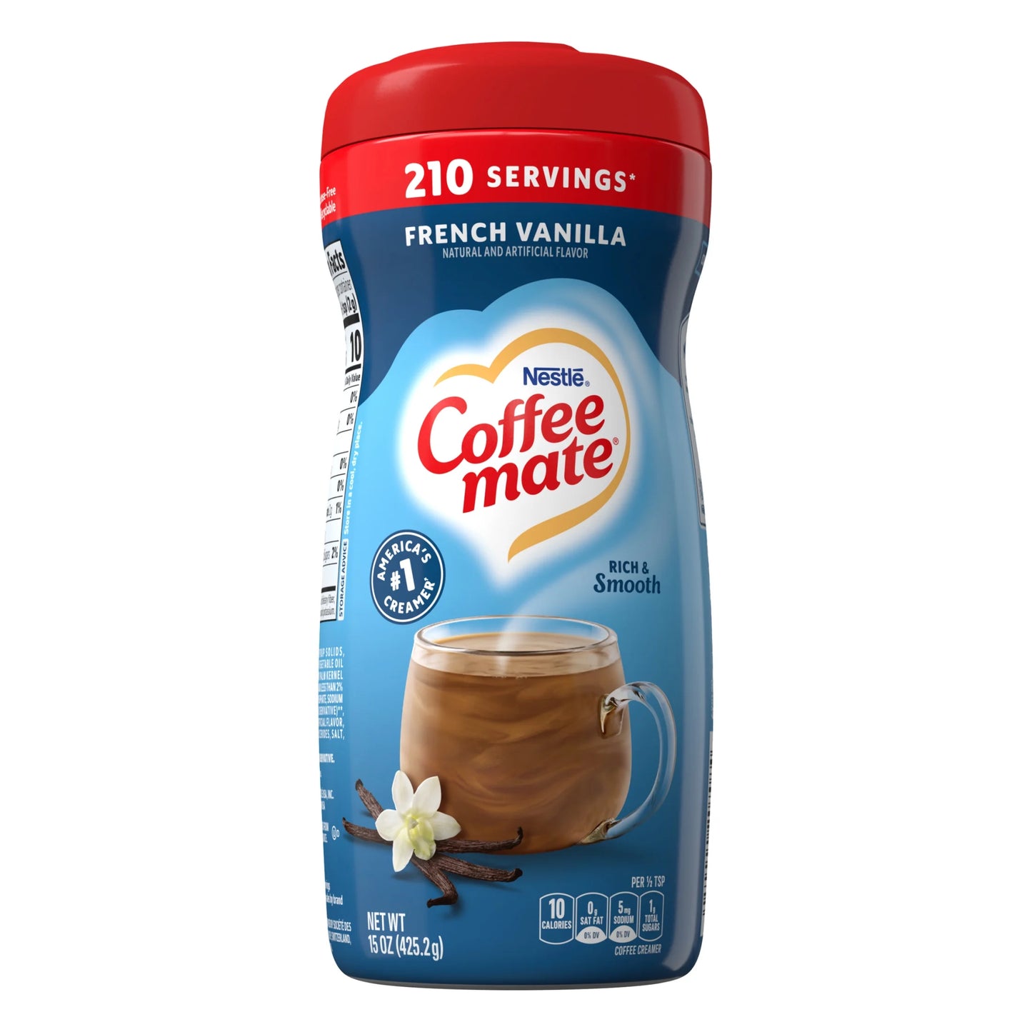 French Vanilla Powder Coffee Creamer, 15 Oz
