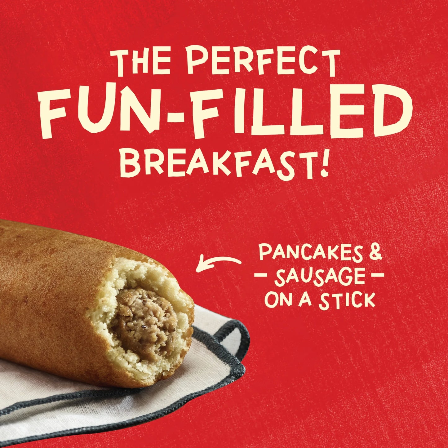 Original Pancakes & Sausage on a Stick, 30 Oz, 12 Count (Frozen)