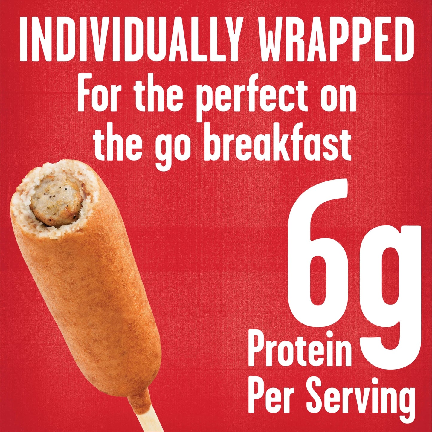 Original Pancakes & Sausage on a Stick, 30 Oz, 12 Count (Frozen)