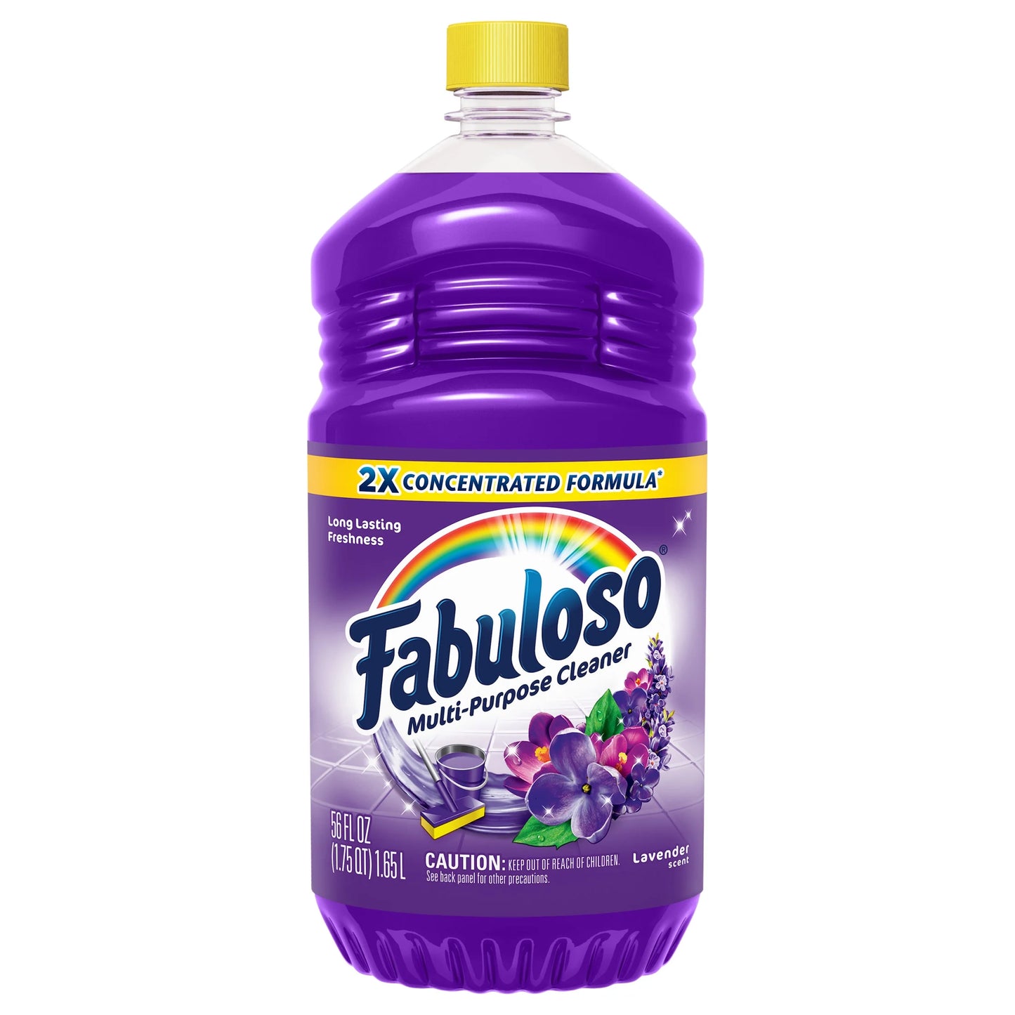 Multi-Purpose Cleaner & Floor Cleaner 2X Concentrated, Lavender - 56 Fl Oz