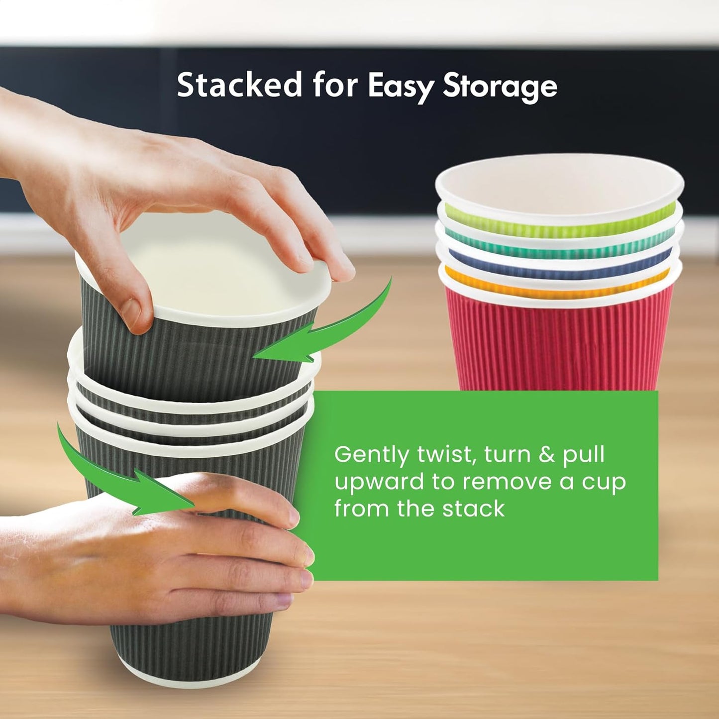 12 Ounce Paper Coffee Cups