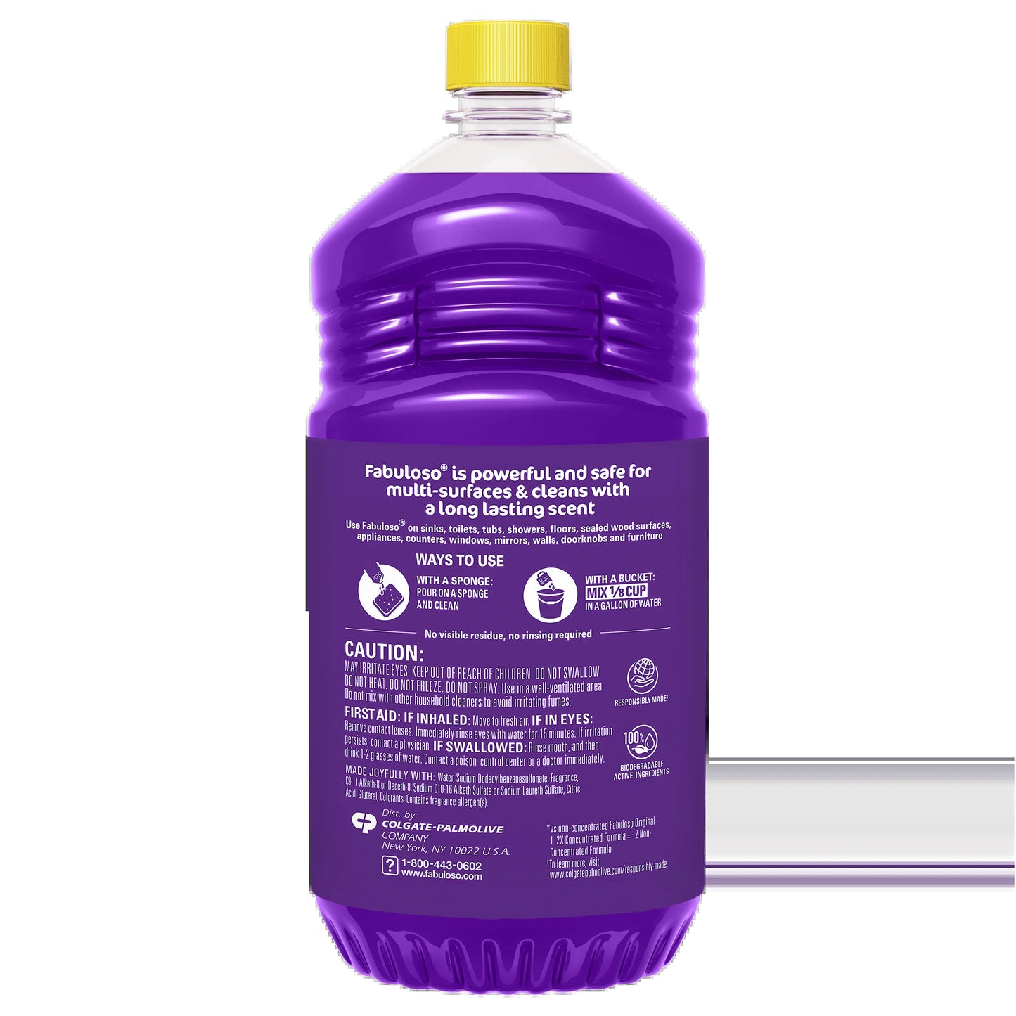 Multi-Purpose Cleaner & Floor Cleaner 2X Concentrated, Lavender - 56 Fl Oz