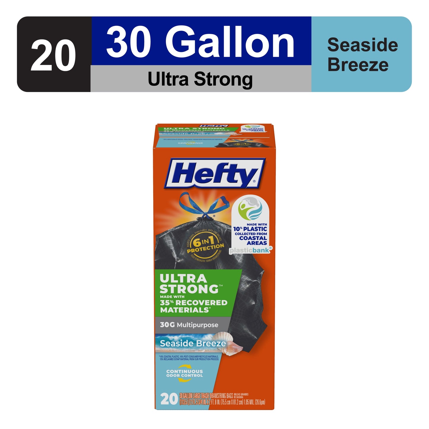 Ultra Strong 30 Gallon Trash Bags