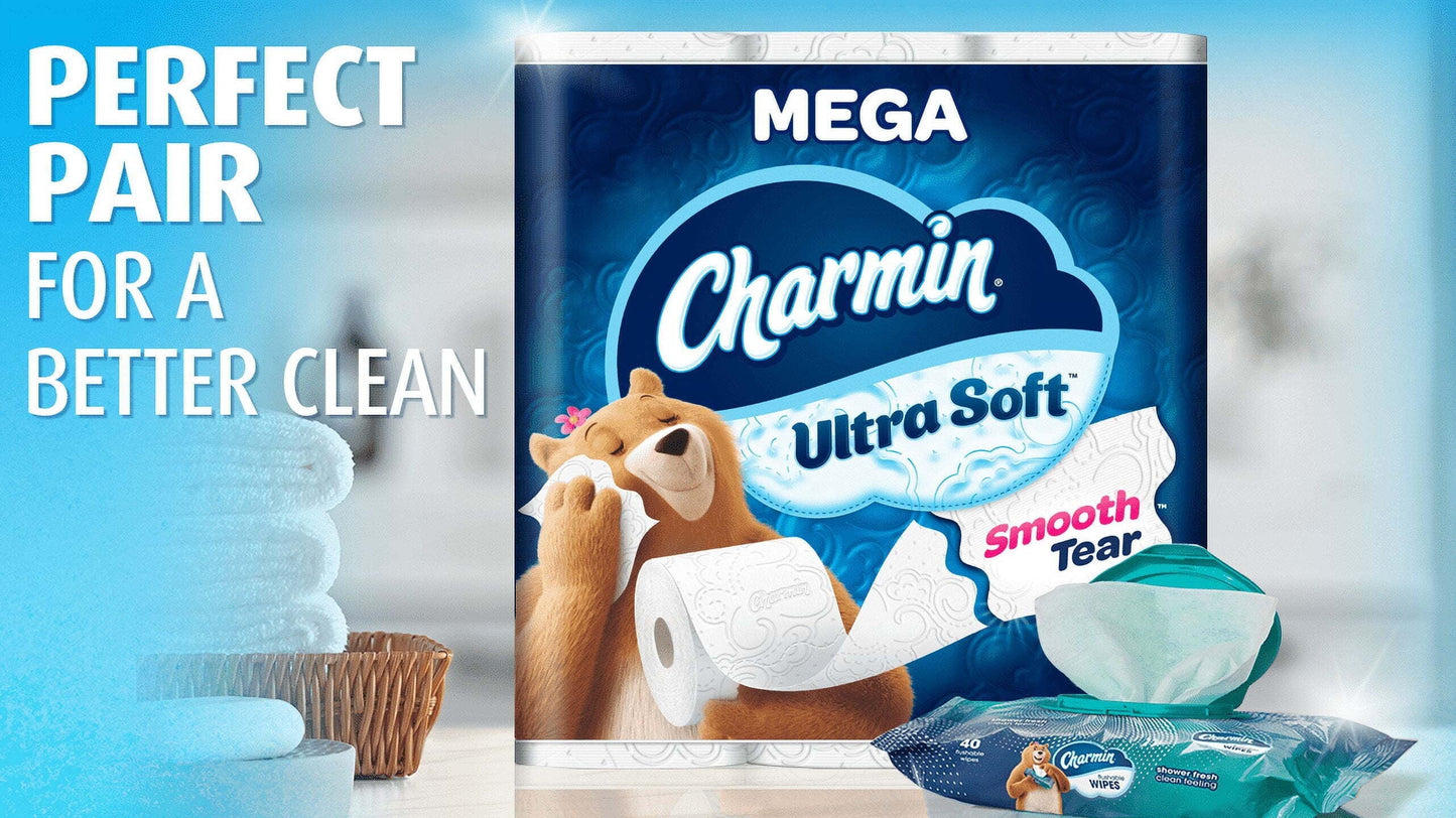 (3 Pack) Toilet Paper Ultra Soft, 6 Mega XL Rolls