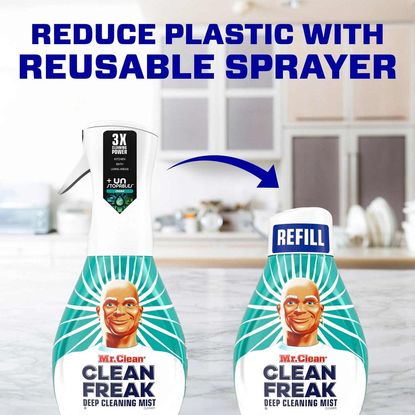 Deep Cleaning Mist Multi-Surface Spray,