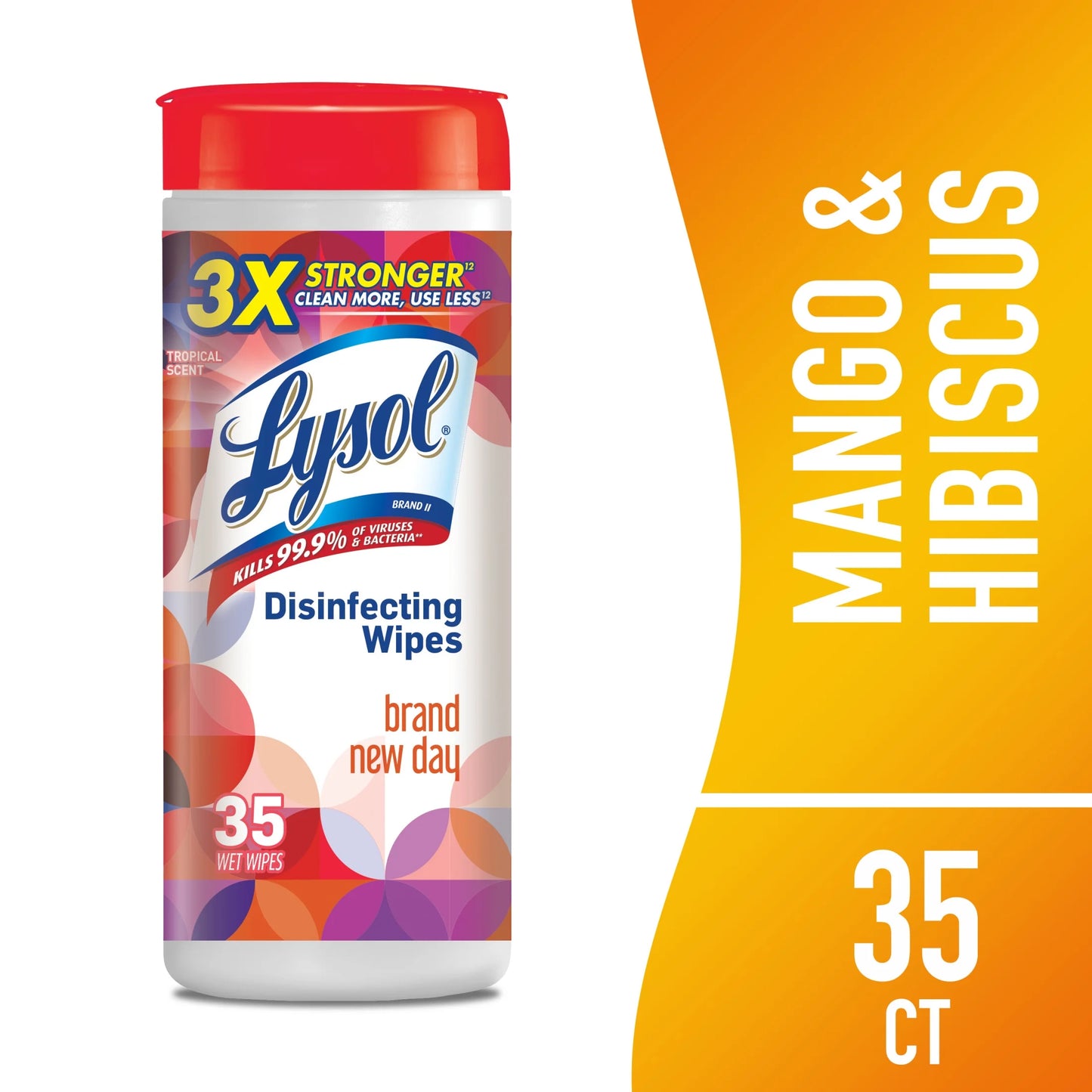 ® Disinfecting Wipes, Mango & Hibiscus, 35 Count