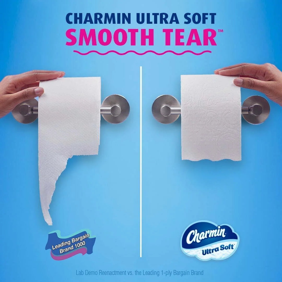(3 Pack) Toilet Paper Ultra Soft, 6 Mega XL Rolls