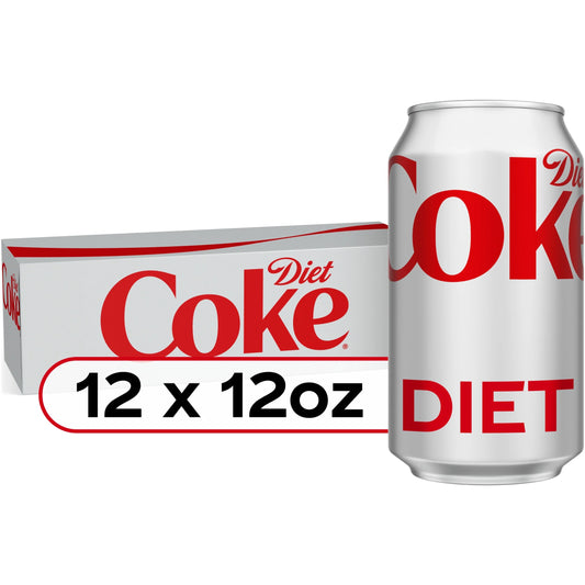 Diet Soda Fridge Pack, 12 Fl Oz Cans, 12 Pack
