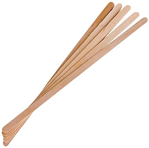  Disposable Wooden Coffee Stirrers 