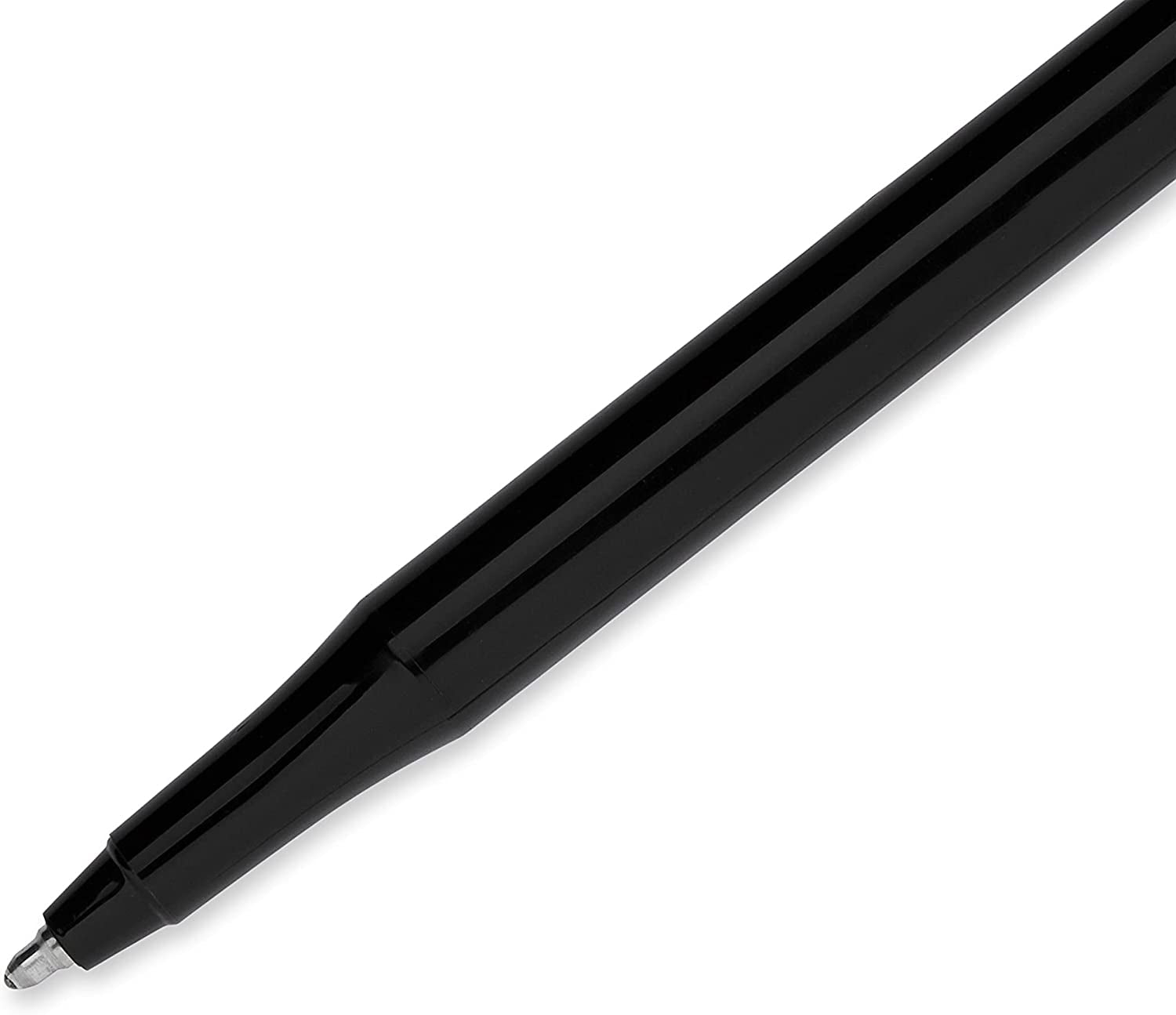 Erasermate Erasable Pen, Medium Point, Black, Box of 12