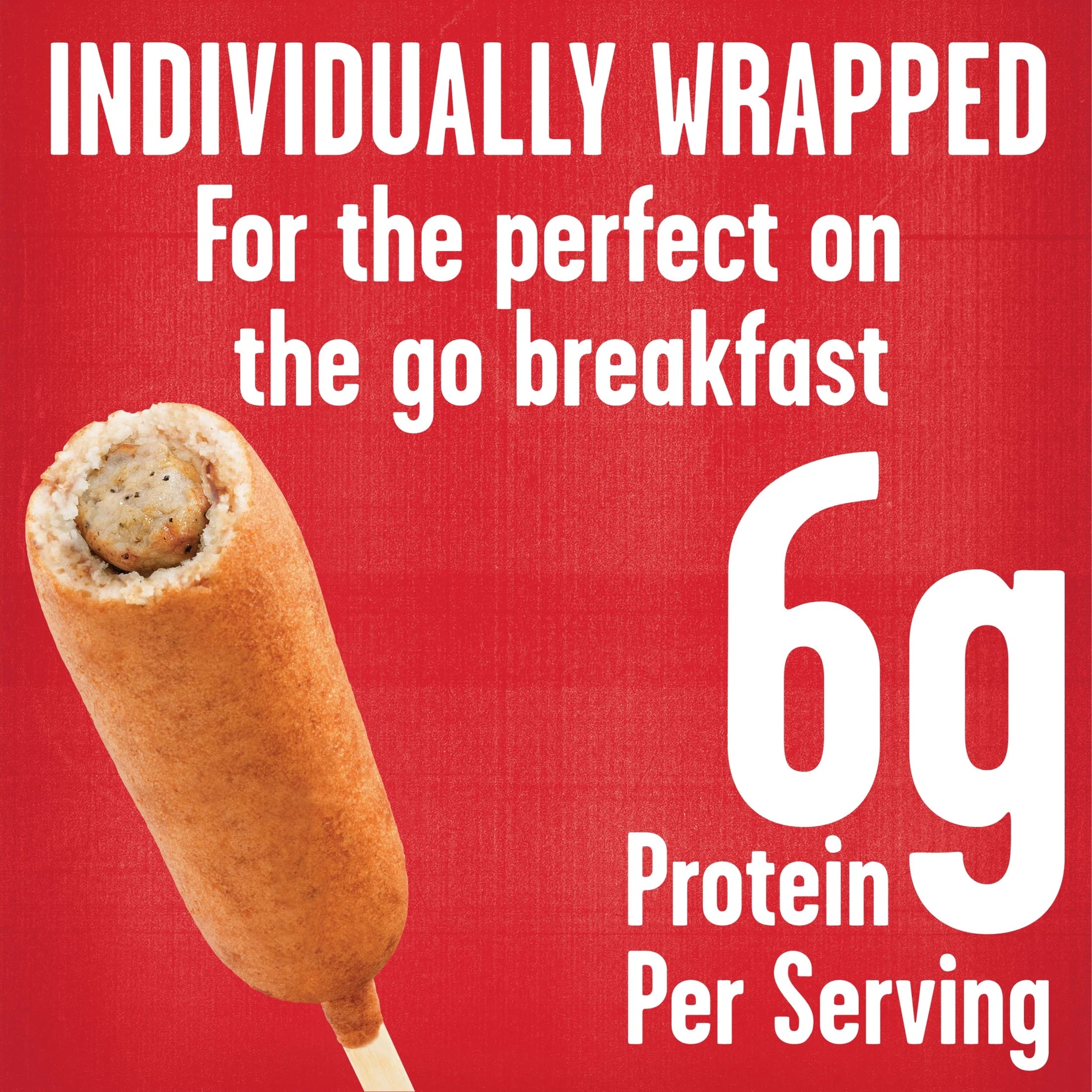 Original Pancakes & Sausage on a Stick, 30 Oz, 12 Count (Frozen)