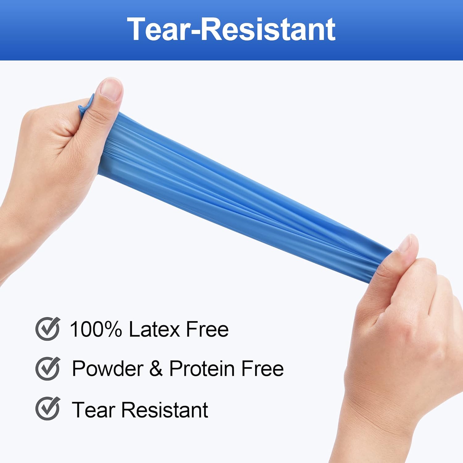  Latex Free Disposable Gloves for Medical