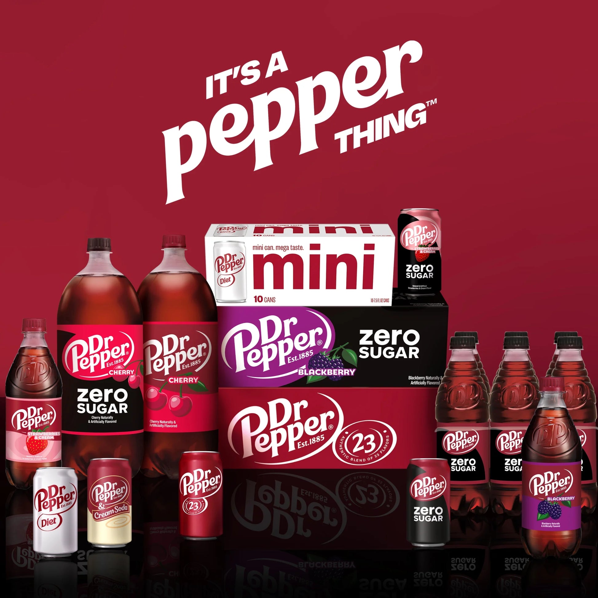 Dr Pepper Soda Pop, 12 Fl Oz, 12 Pack Cans