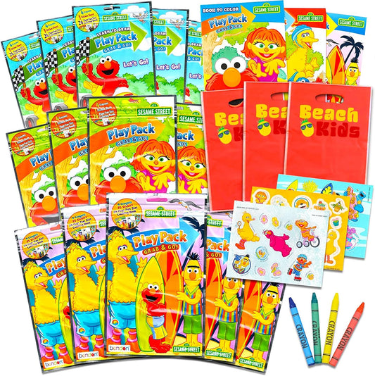  Coloring Book Crayons Stickers Loot Bags 