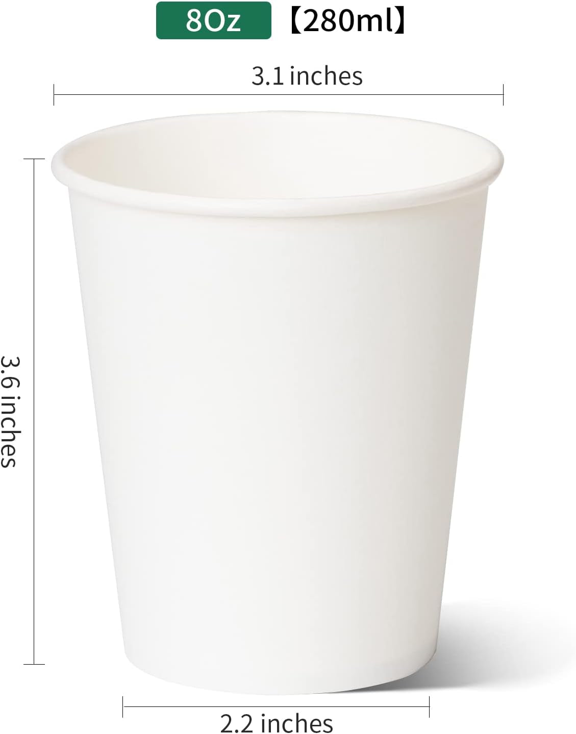 Coffee Paper Cups 8 Oz 