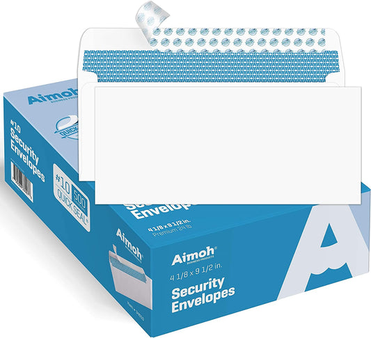  Security Self Seal Envelopes