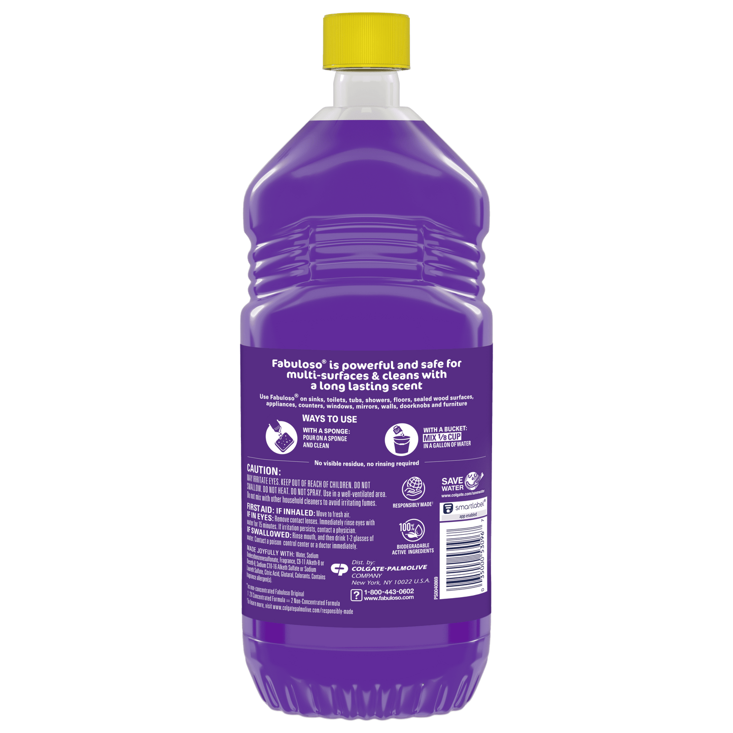 Multi Surface All Purpose Floor Cleaner, Lavender Scent, 33.8 Fl Oz