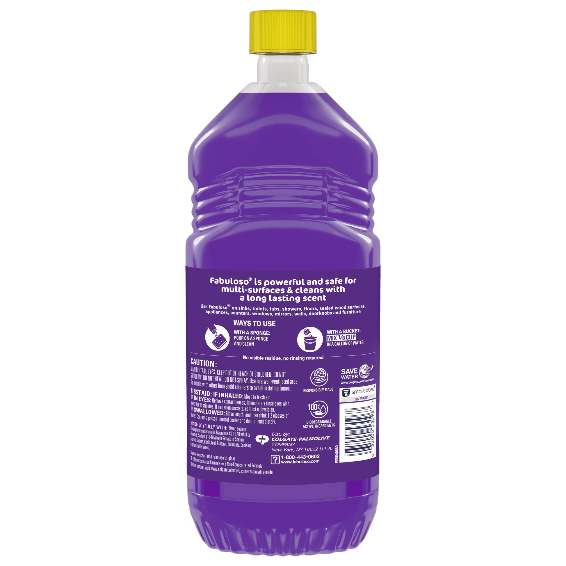 Multi Surface All Purpose Floor Cleaner, Lavender Scent, 33.8 Fl Oz