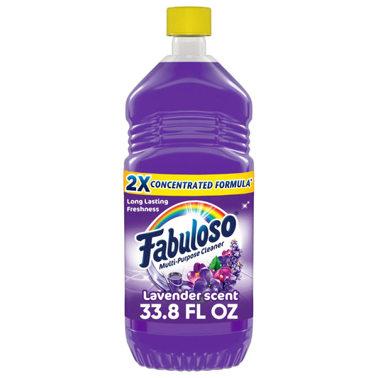 Multi Surface All Purpose Floor Cleaner, Lavender Scent, 33.8 Fl Oz