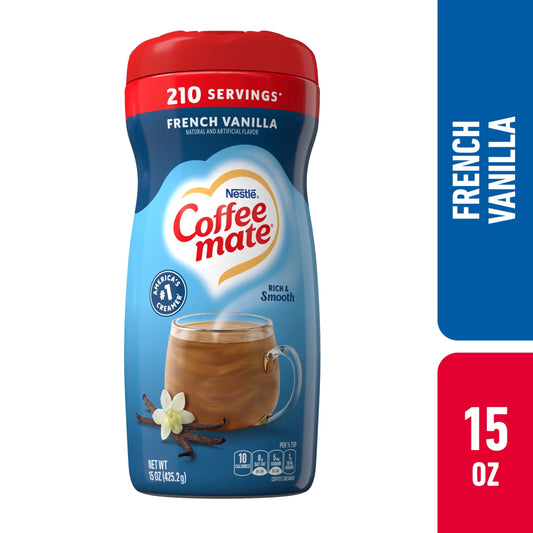 French Vanilla Powder Coffee Creamer, 15 Oz